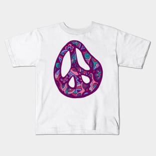 Peace and Psychedelia Kids T-Shirt